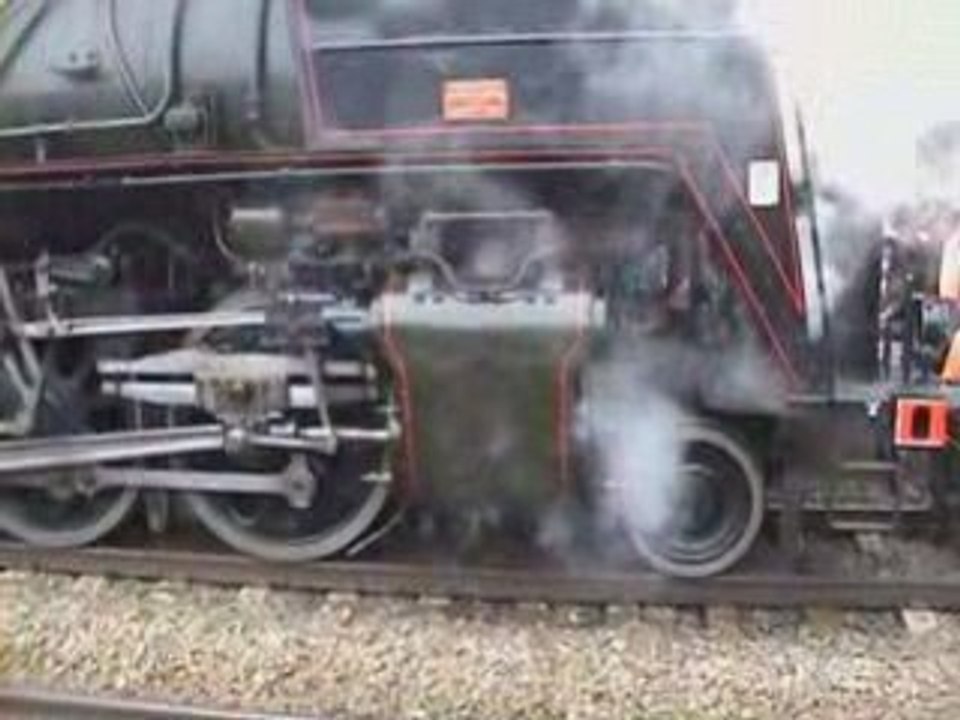 Train à vapeurdu Père Noël