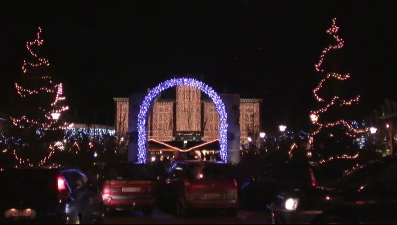 Le marché de Noël 2008 à  Andenne