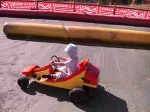 ESTEBAN PEREZ FAIT DU KARTING A PAL