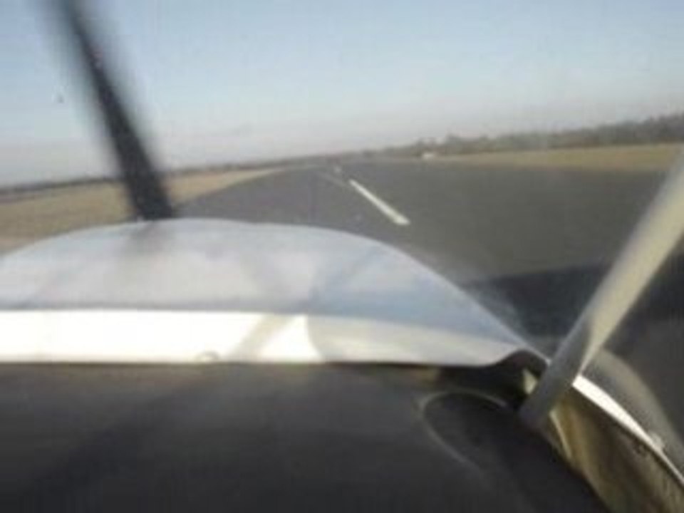 atterrissage  ulm sur piste ulm36