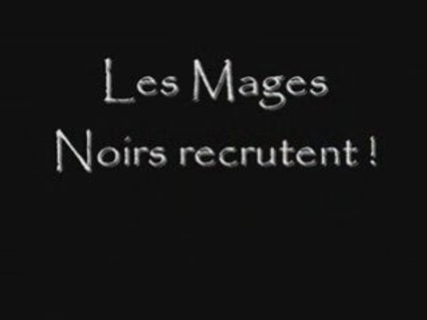 Les mages noirs en folie