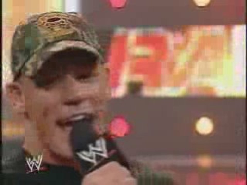 John Cena Gets Attacked By Ecw