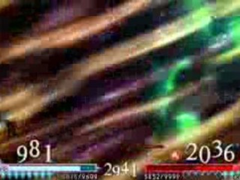 Dissidia Cloud vs Sephiroth Lvl 105 CPU 9/9