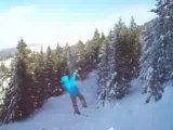 freestyle en skis dans le jura