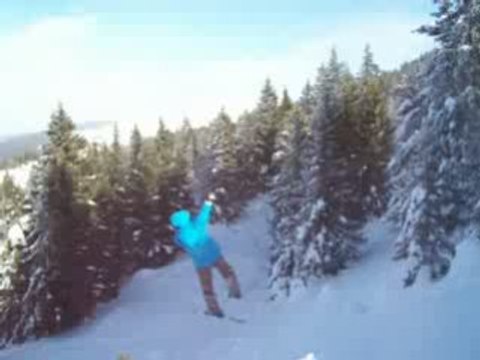 freestyle en skis dans le jura