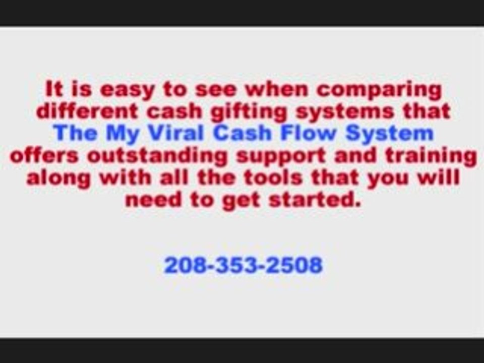 The My Viral Cash Flow System|Gifting