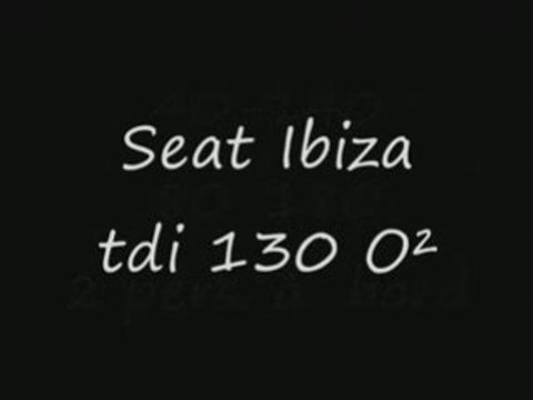 Test Seat ibiza tdi 130 O2programmation