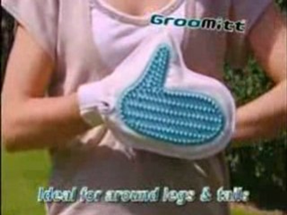 Rubber Groom Mitt, Pet Grooming
