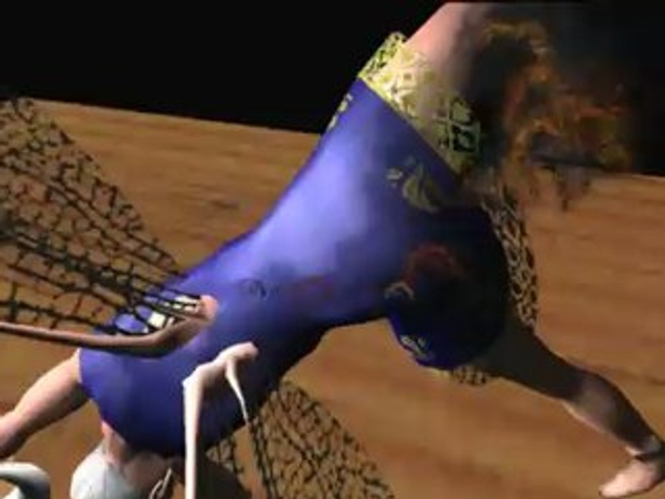 Truespace 7.6 MotionBuilder animation test 12/25