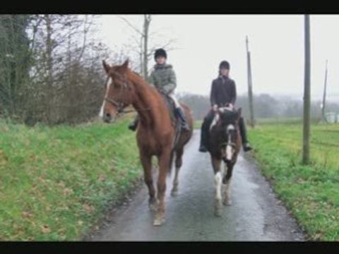 Decembre22 2008 balade a cheval manon morgane