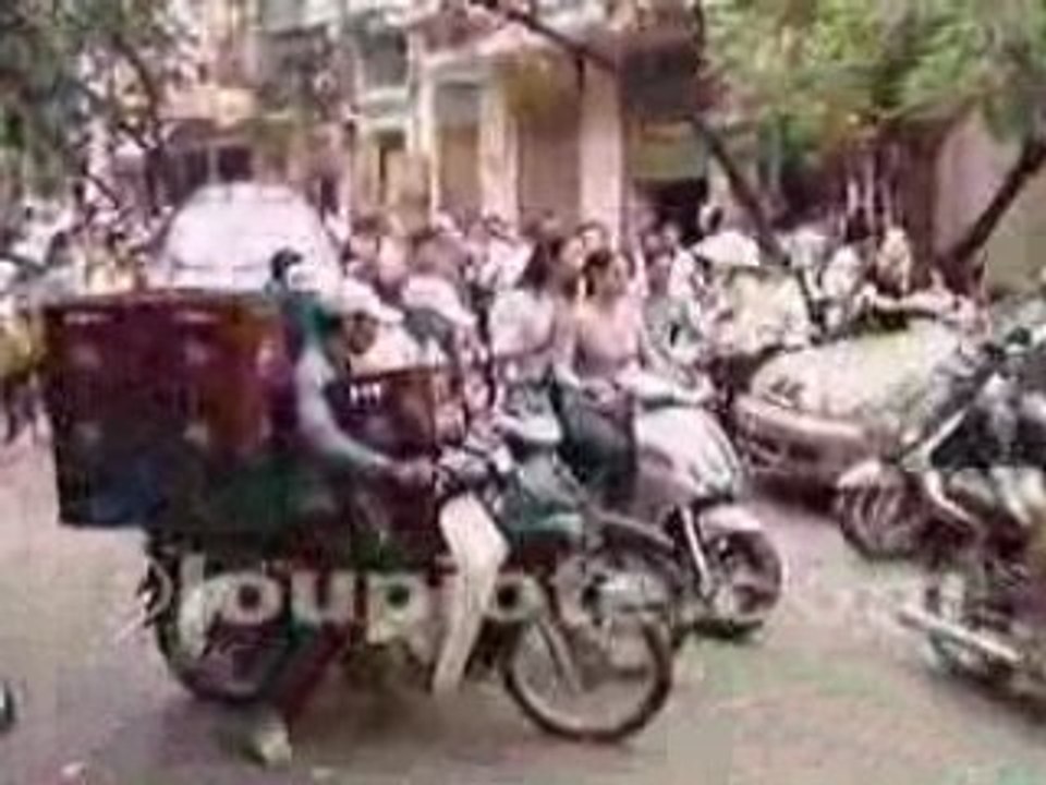 Rush Hour in Ho Chi Minh City - Saigon (Vietnam)