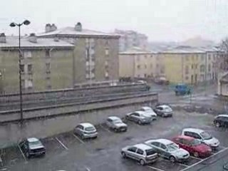 IL A NEIGE SUR CARCASSONNE