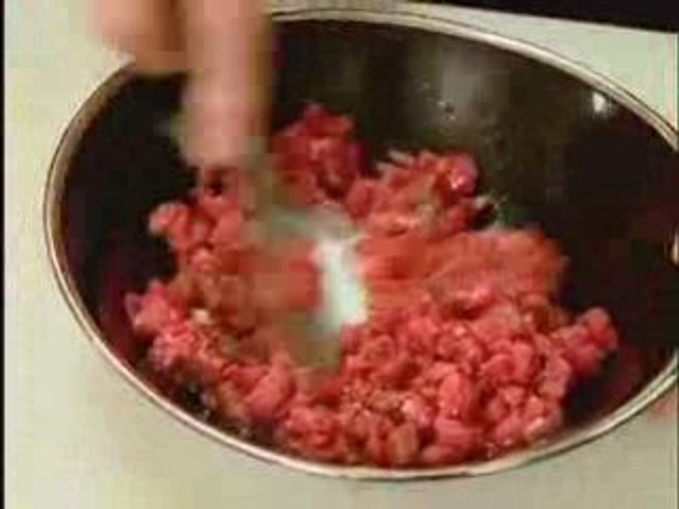 Tartare de boeuf