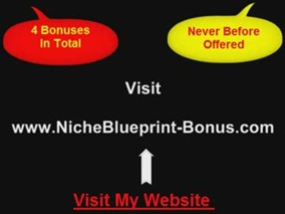 Niche Blueprint | Niche Blueprint Bonus