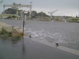 Début de tempète a La ciotat le 26 decembre 2008