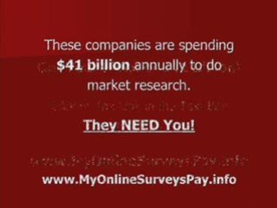 Get Paid to Take Online Surveys by Big Businesses