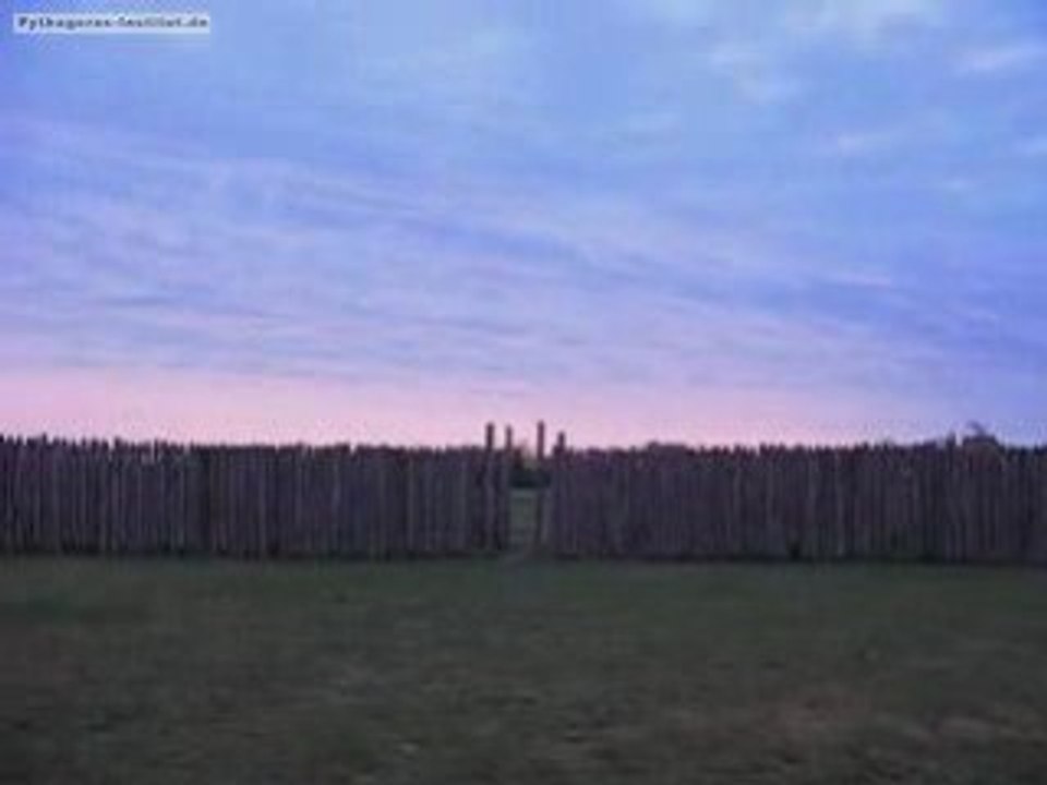 Wintersonnenwende in Goseck 2008