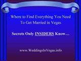 Weddings in Las Vegas to Plan Right Now