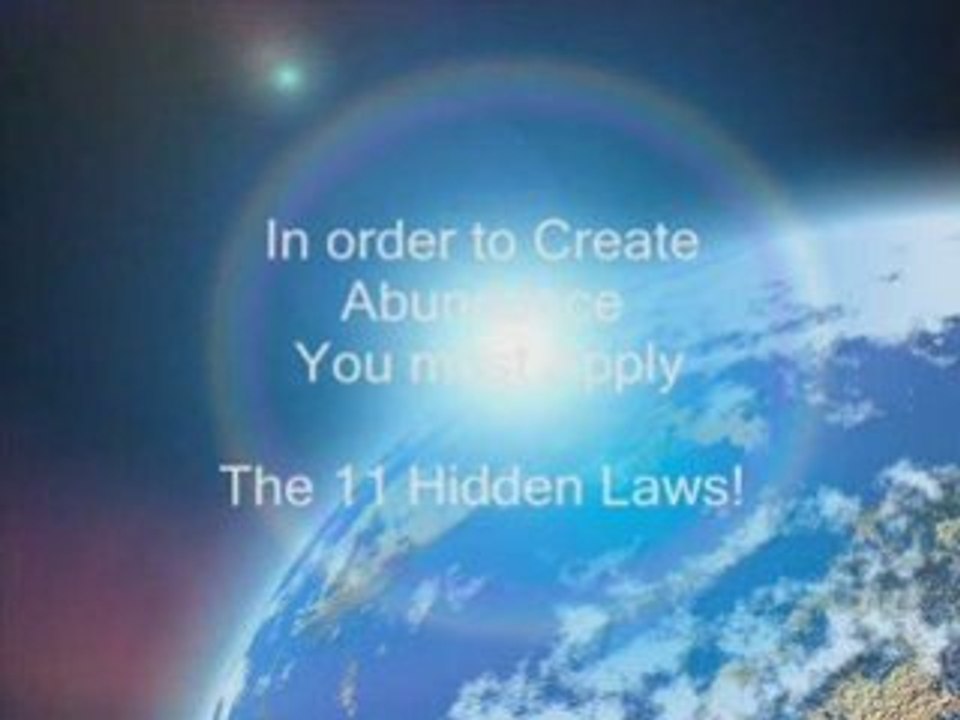 The law of attraction is incomplete for attracting abundance