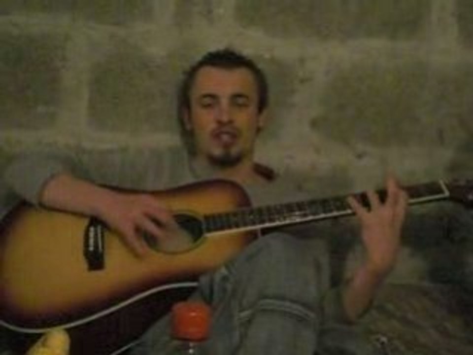 Régis a la guitare
