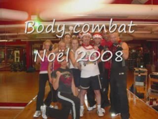 Anniversaire de dominique groupe body combat Noel 2008