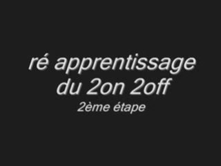 Ré apprentissage du 2o 2o - 2ème étape, le 21 déc 2008