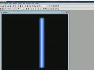 Sabre laser avec PhotoFiltre