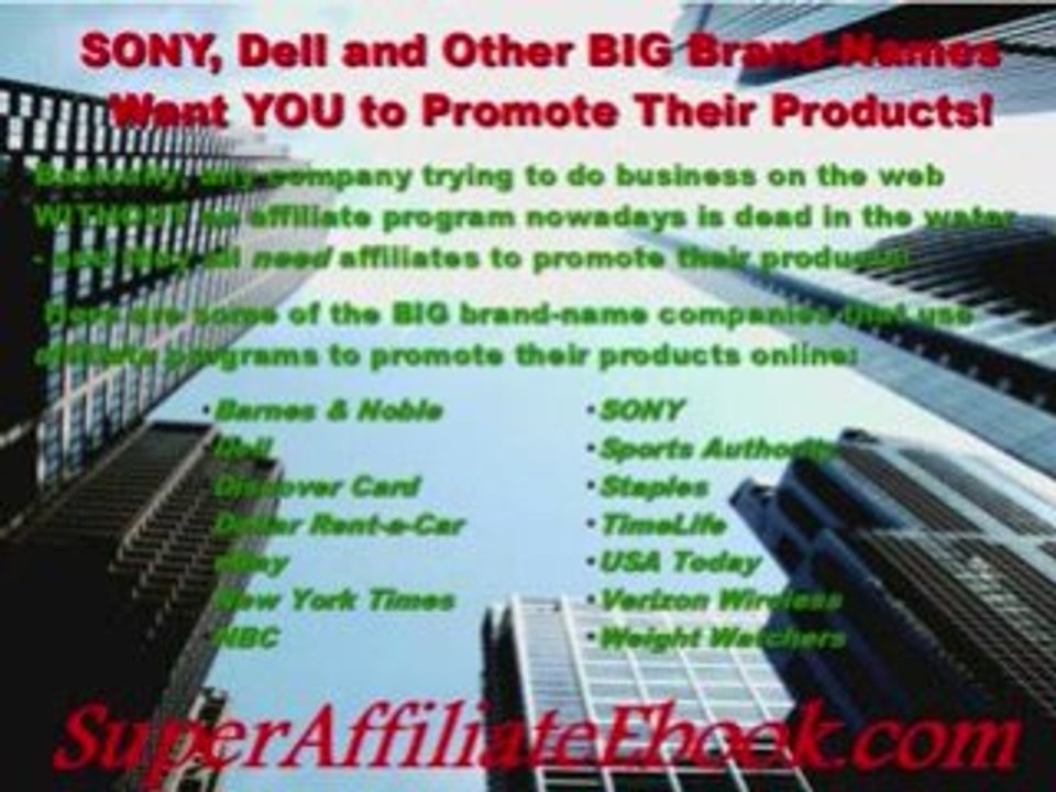 Super Affiliate ebook Marketing Secrets Revealed