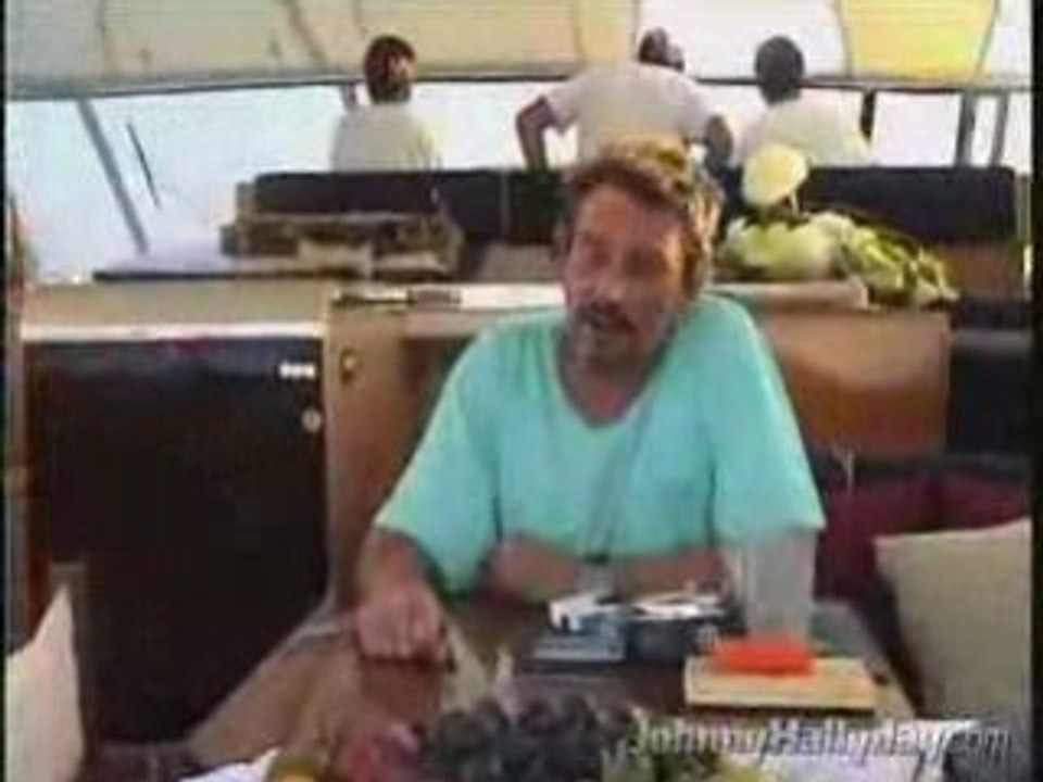 johnny hallyay Vacances été 2002