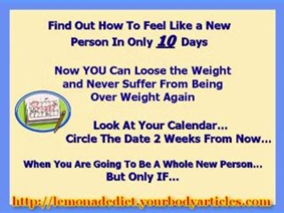 Master Cleanse Lemonade Diet in Just 10 Days!