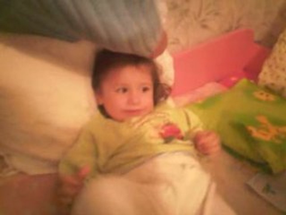 Elizabeth is going to sleep....mum & dad are going to Norway