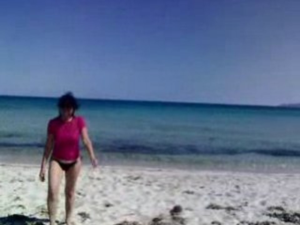 Plage au bout de la piste