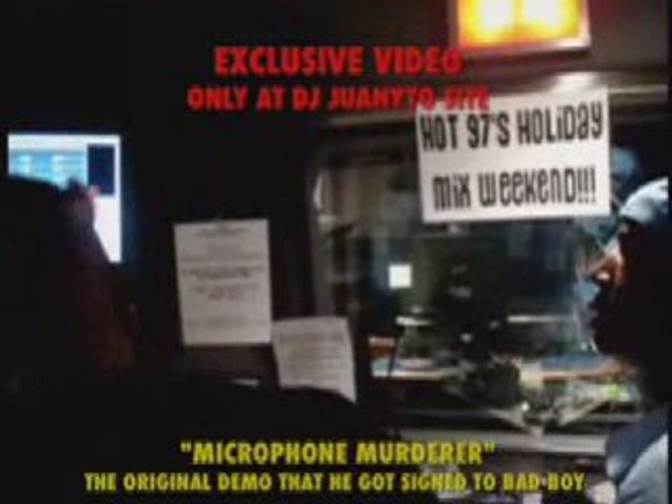 NOTORIOUS B.I.G. DEMO "MICROPHONE MURDERER" PREMIERE