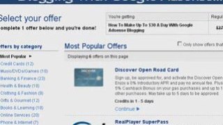 Free: How To Make Money In 2009 With Google Adsense Blogging
