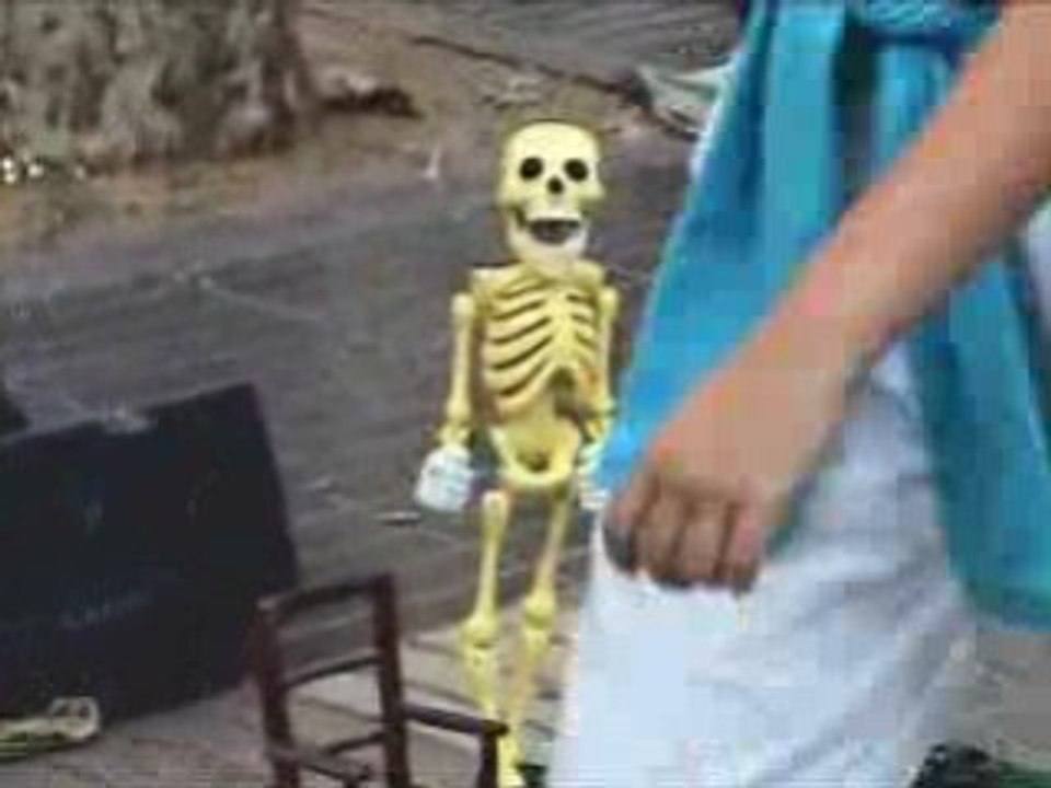 Marionnette-squelette