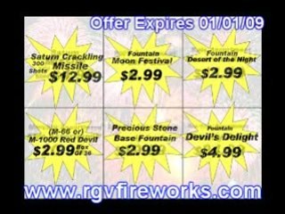 RGV Fireworks| Alamo |Weslaco