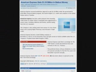 Stock Market Bailout is a Bust!