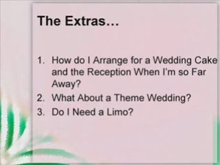 Considering a Wedding in Las Vegas?