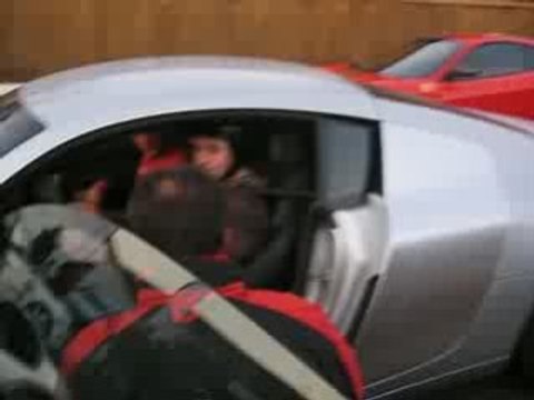 Essai Audi R8 - circuit de Marcoussis Dec 2008