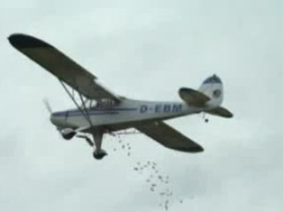 Le largage de bonbons