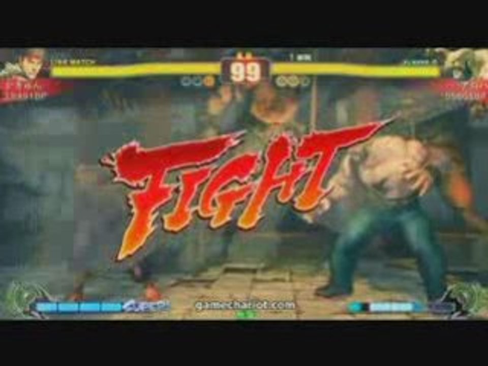 Street Fighter 4 : Ryu vs Zangief