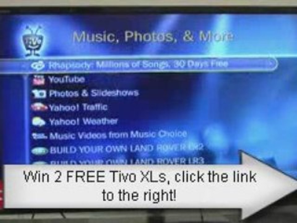 Tivo XL HD DVR Records High Definition