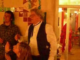 Noel 2008 Titi et Francois chantant