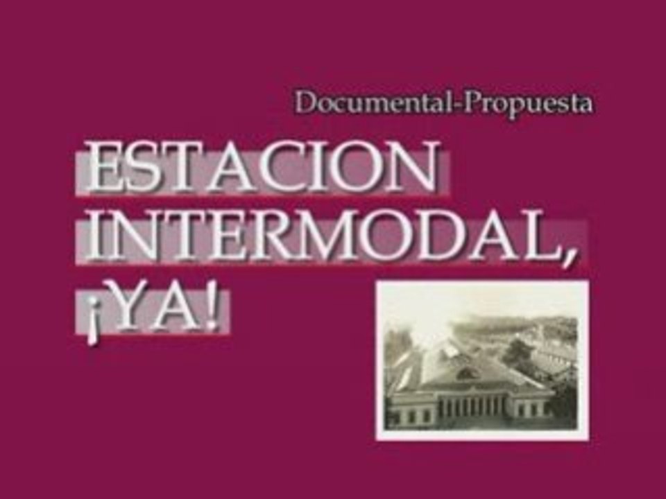 Documental Propuesta Estacion Intermodal Alicante