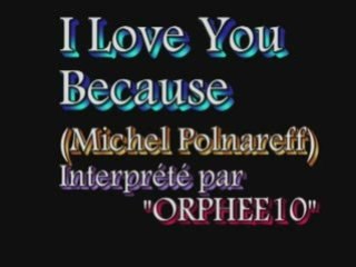 I Love You Because(Michel Polnareff)par ORPHEE10