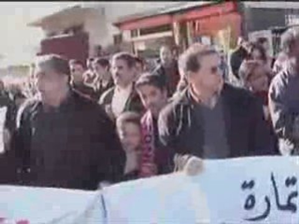 La marche populaire du 10 février 2007à Rabat-1-