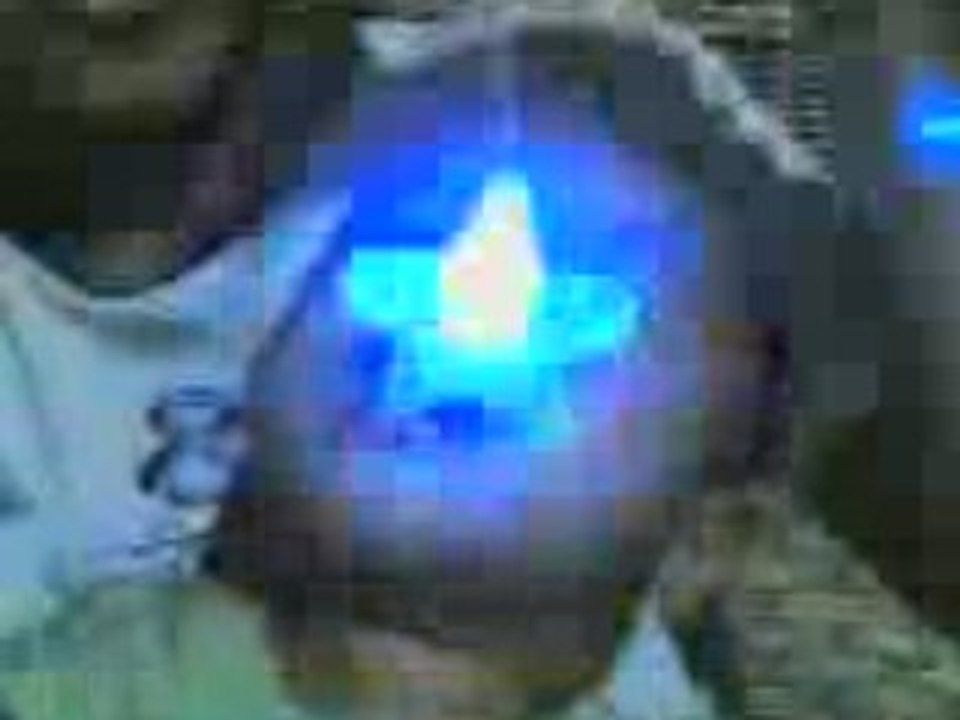 totskie eating Christmas light 2