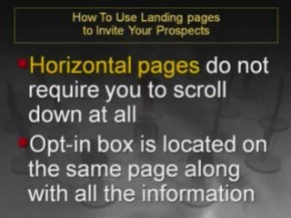 How To Use Landing Pages To Invite Your Prospects
