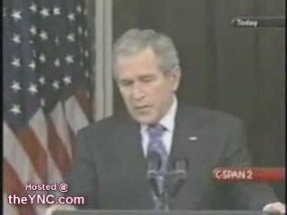 Funny george bush video