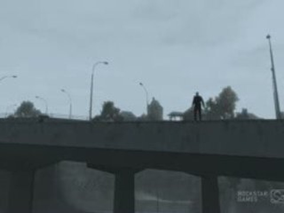 GTA IV Jump From A Bridge By R@f